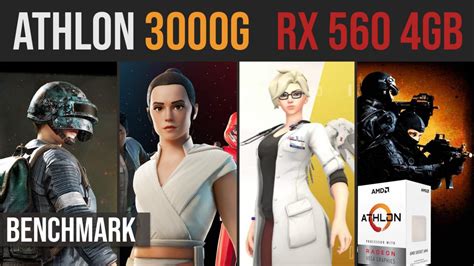 AMD Athlon 3000G | RX 560 4GB test in 12 games | 1080p - Benchmarks