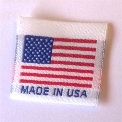 Made in USA Folded Labels - by Label Weavers