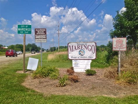 Welcome to Marengo, Illinois. | Illinois, Lake water, Marengo