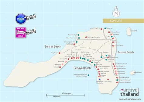 Arrival Thailand Koh Lipe map by Arrival Thailand - Issuu