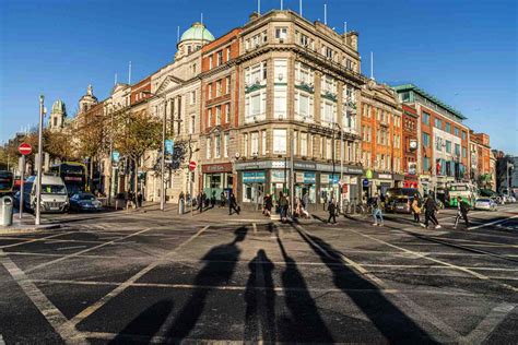 O'CONNELL STREET IN DUBLIN