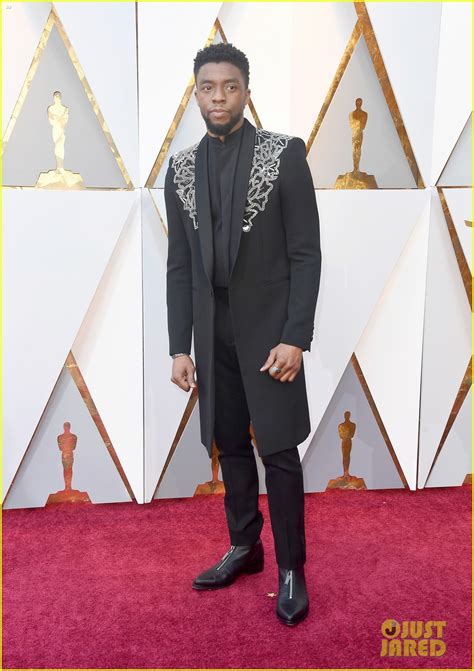 Chadwick Boseman Looks So Good at Oscars 2018!: Photo 4043983 | Oscars ...