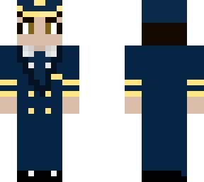 Female Airplane Pilot | Minecraft Skin