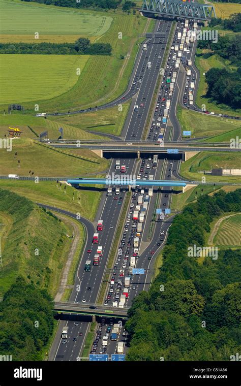 Traffic jam on a2 motorway hi-res stock photography and images - Alamy