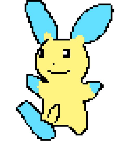 Minun Pokemon Clip Art Transparent File - PNG Play