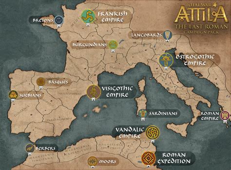 The Last Roman Campaign Pack- Campaign Map Reveal