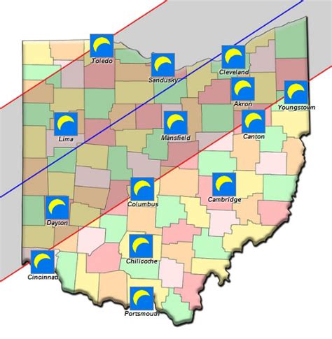 Ohio Eclipse viewing information for the Great North American Eclipse of April 8, 2024 ...