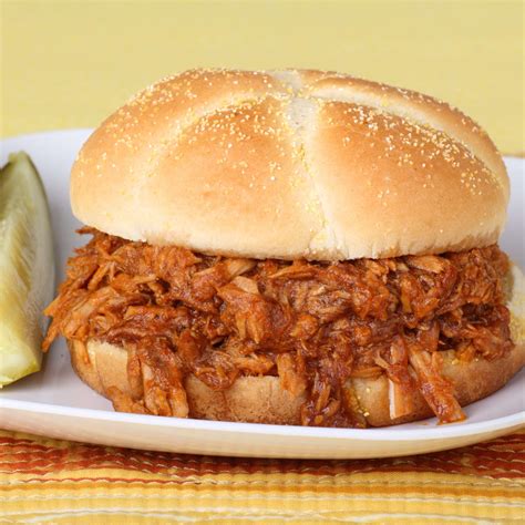 Healthy Pulled Pork Sandwiches (Slow Cooker!) - Get Healthy U