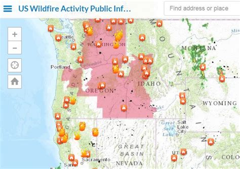 Navigating The Flames: Understanding Fire Maps In Washington State - Map of West Las Vegas Nevada