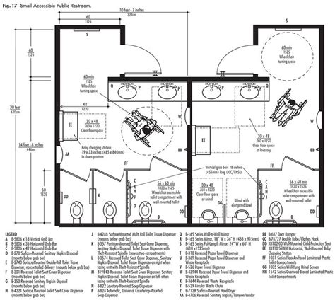 clear floor requirements - Google 검색 | Restroom design, Toilet plan ...