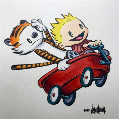 #calvin and hobbes fanart on Tumblr