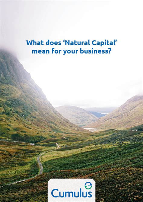 Natural Capital - Cumulus Consultants Ltd