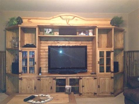 69 best Rustic entertainment centers images on Pinterest | Rustic ...