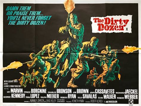 The Dirty Dozen - Vintage Movie Posters