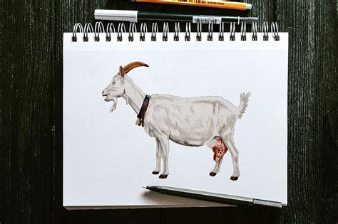 How to Draw a Goat - Learning the Ins and Outs of Goat Drawing with us