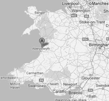 Location of Borth, UK (courtesy Google Maps) | Download Scientific Diagram