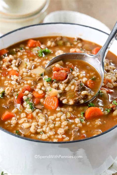 Top 2 Recipes For Beef Barley Soup