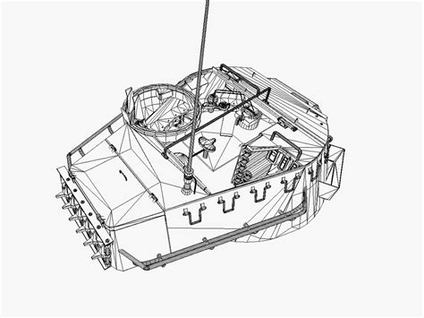 3d Model Of Tank Destroyer M18