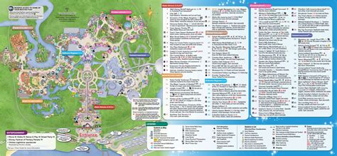 Printable List Of Disney World Attractions By Park 2023