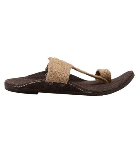 Buy Rajwari Beige Jute Chappal at Lowest Price - SUMEBE41731RAR281194 | Kraftly