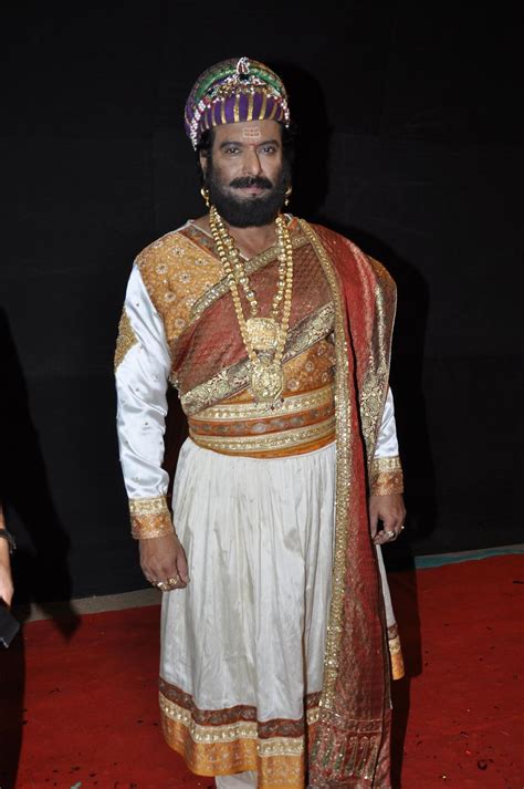 Milind Gunaji in Veer Shivaji serial get up at Colors Golden Petal ...