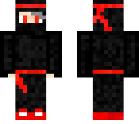 Red And Black Ninja | Minecraft Skins