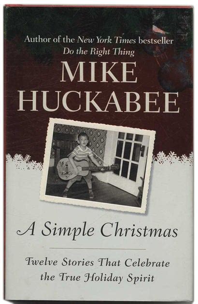 A Simple Christmas: Twelve Stories That Celebrate the Holiday Spirit - 1st Edition/1st Printing ...