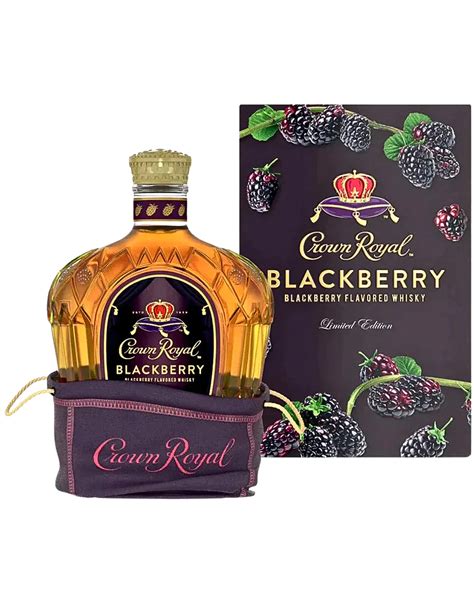 Crown Royal Blackberry Whisky 750ml - Luekens Wine & Spirits