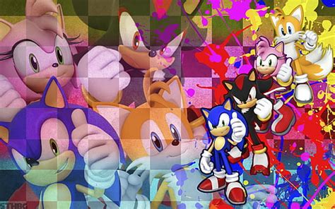 HD wallpaper: Sonic, Sonic Heroes, Amy Rose, Big The Cat, Cheese The Chao | Wallpaper Flare