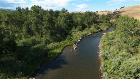 Gallatin River - Drone Photography