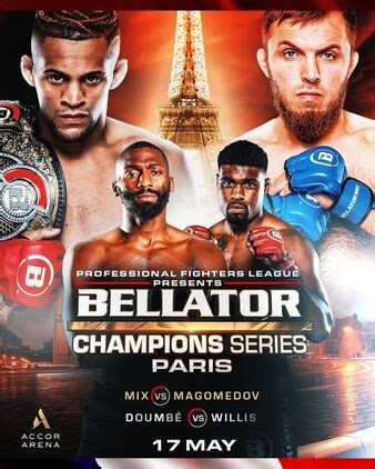 Bellator Champions Series: Paris | MMA Event | Tapology