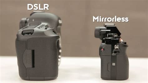 Difference Between DSLR vs Mirrorless vs Point & Shoot Cameras