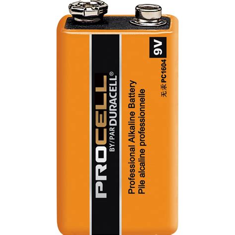 Duracell PC1604 Procell 9V Battery Bulk Pack - 12 Pieces - DJ City