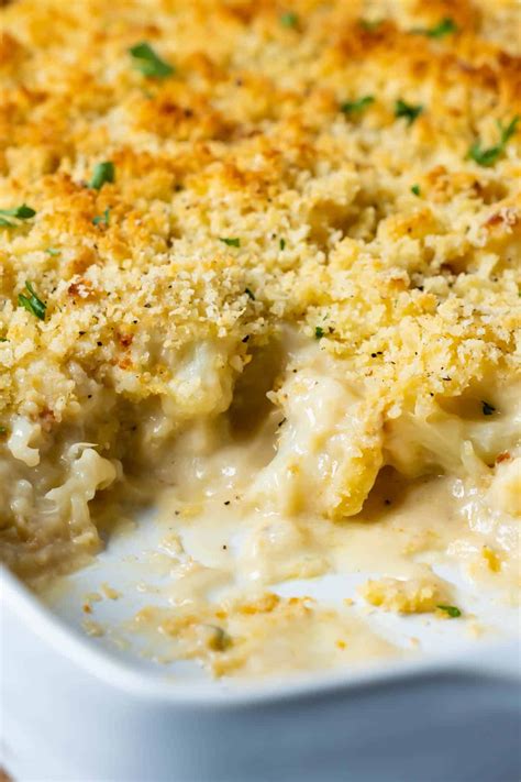 Vegan Cauliflower Cheese - Loving It Vegan