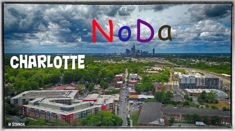 NoDa - Charlotte, NC - Charlotte's Art & Entertainment District (DJI Mavic Pro Footage) - YouTube