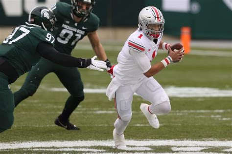 Justin Fields' 40 Time From His Ohio State Pro Day Is In - The Spun