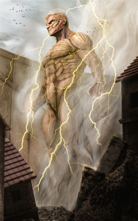 ArtStation - Armored titan fan art