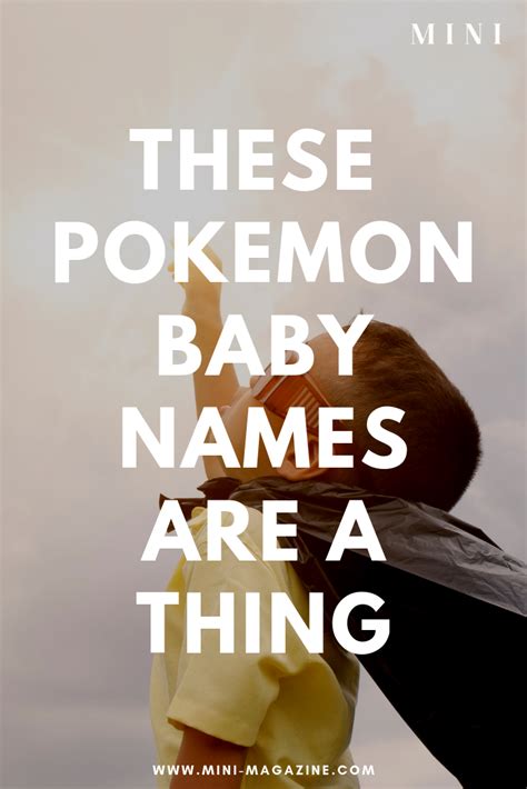 Pokémon Go Has Officially Taken Over Baby Names | Baby names, Pokemon ...