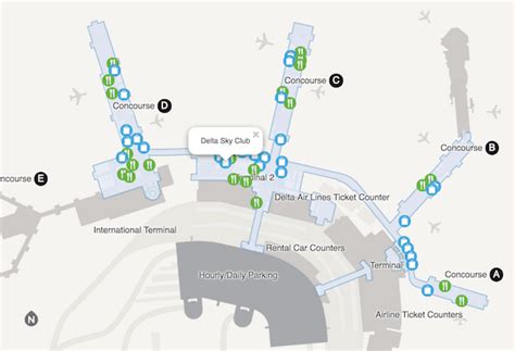 Singles De Salt Lake City Airport Terminal Map Delta Airlines - Marcus Reid