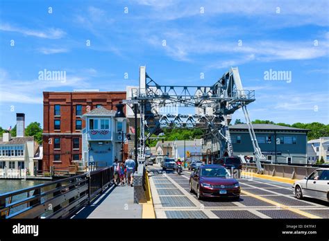 Mystic bridge historic district hi-res stock photography and images - Alamy