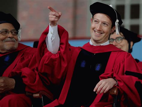 Mark Zuckerberg gets Harvard degree 12 years after dropping out to ...