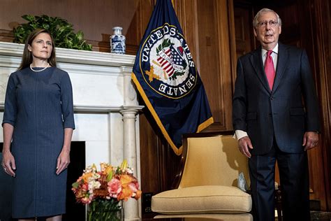 How Mitch McConnell Delivered Justice Amy Coney Barrett's Rapid ...