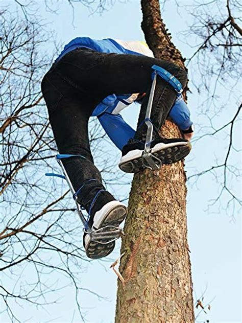 Tree Climber Set, Climbing Spikes - Includes Cushioned Pads, Leg Irons, Stirrups | eBay