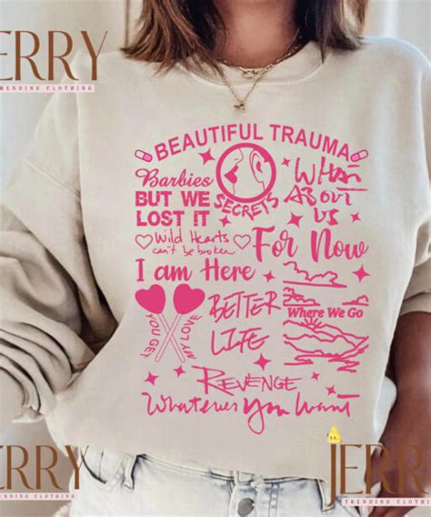 Pink Beautiful Trauma Album T Shirt – Jerry Clothing