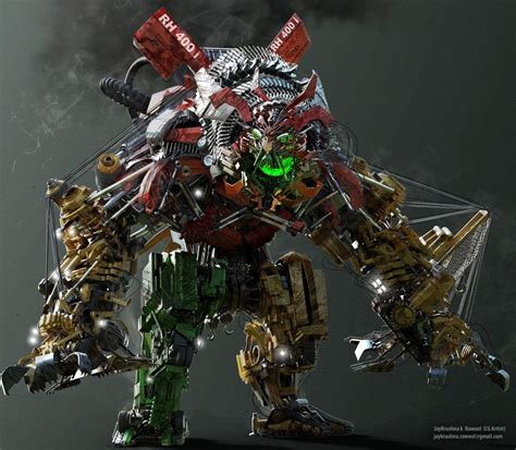 Concept Art: Devastator - 2D Digital, Concept art, Maya, Photoshop, Sci ...