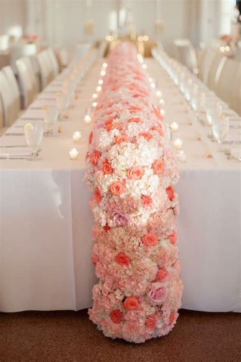 Wedding Trends: 12 Table Runners Centerpiece Decoration Ideas – Elegantweddinginvites.com Blog