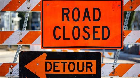 TxDOT road closures happening between November 19th through December 2nd