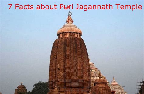 7 amazing Facts about Puri Jagannath Temple