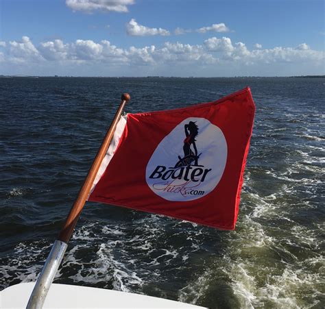 BoaterChicks Custom Boat Flag