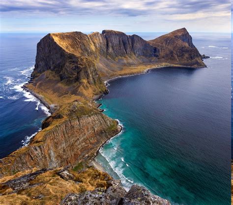 peninsulas, Island, Norway, Sea, Beach, Cliff, Summer, Nature ...